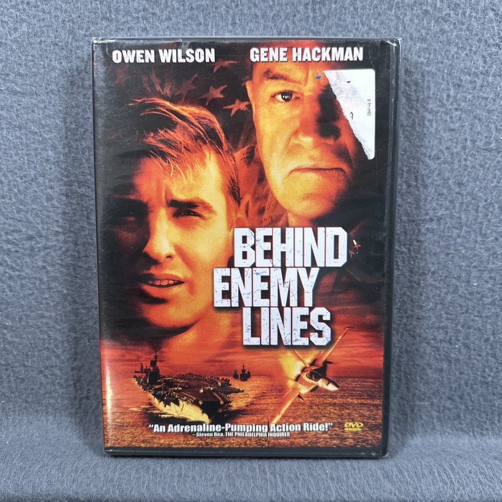 Behind Enemy Lines (DVD) - Owen Wilson, Gene Hackman - New Sealed